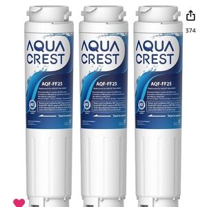 Bosch / Miele Refrigerator Water Filters - New in Box, Sealed